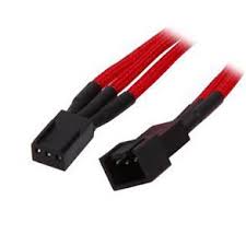 RAIDMAX RED SLEEVED EXTENTION CABLE RC-008-R