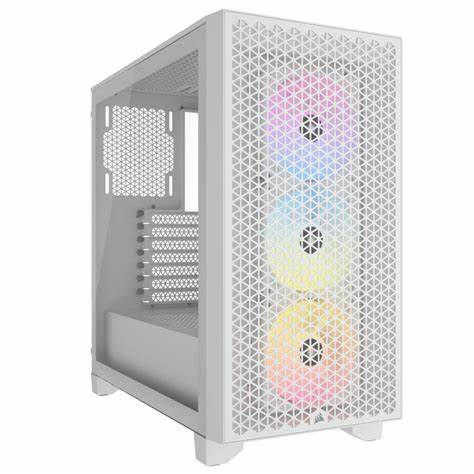 CORSAIR 5000D TEMPERED GLASS MID-TOWER ATX WHITE CASE CC