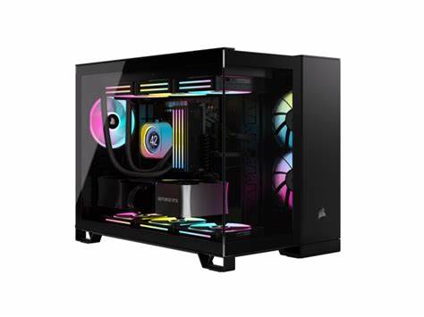 CORSAIR 2500X DUAL CHAMBER PC CASE BLACK CC