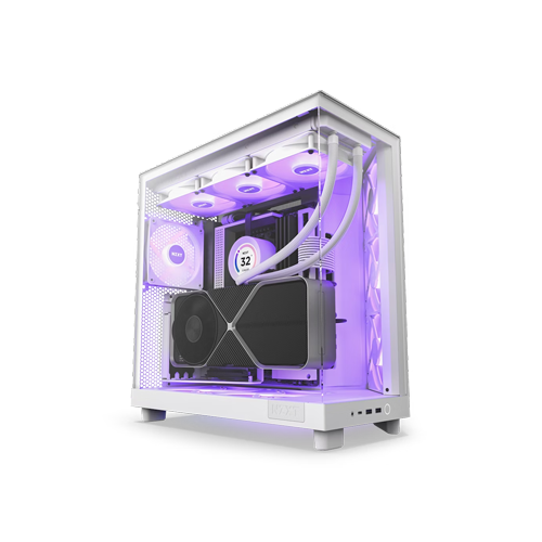 NZXT H6 FLOW WHITE GAMING CASE