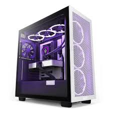 NZXT H7 FLOW BLACK & WHITE ATX MID TOWER CASE