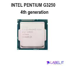 Pentium gold G3250 4th gen