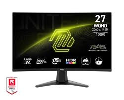 MSI MAG 27CQ6F 180HZ UWQHD 2K MONITOR 9S6-3CD91M-009
