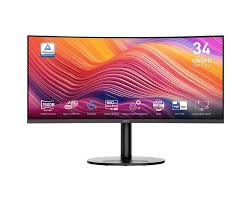 MSI MODERN MD342CQP 34" UWQHD 3.5K 120HZ CURVED MONITOR 9S6-3PC59H-009