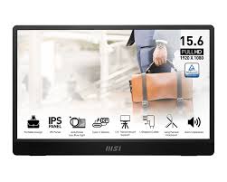MSI PRO MP161 E2 FHD 60HZ IPS PORTABLE MONITOR 9S6-3PB70H-023