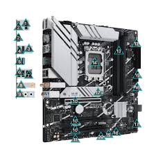 ASUS PRIME B760M A WIFI MOTHERBOARD  90MB1EL0-M1UAY0