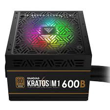 GAMDIAS KRATOS M1 600W ARGB 80 PLUS BRONZE PSU KRATOS M1-600B