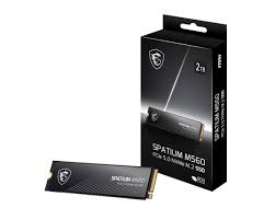 MSI SPATIUM M560 1TBN PCIe 5.0 M.2 SOLID STATE DRIVE S78-440L0F0-P83