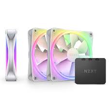 NZXT F120 RGB DUO WHITE TRIPLE PACK WITH CONTROLLER