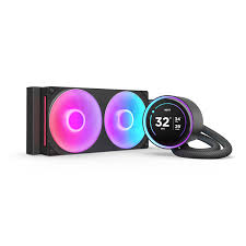 NZXT KRAKEN 240 RGB BLACK LIQUID COOLER WITH LCD DISPLAY