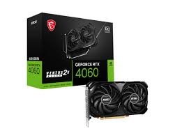 MSI RTX 4060 VENTUS 2X BLACK 8G OC GRAPHICS CARD 912-V516-012,912-V516-209